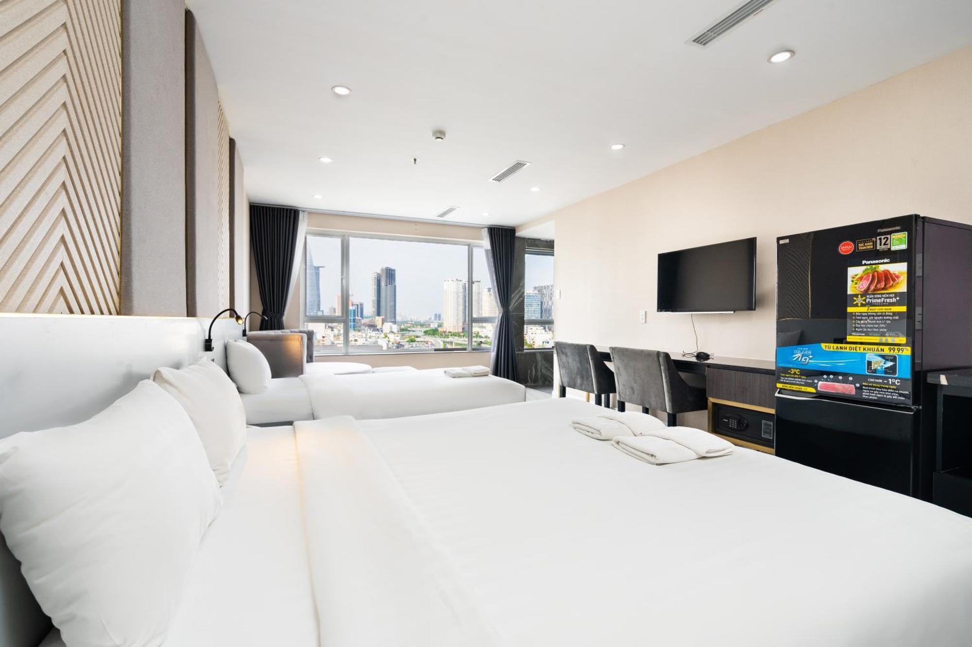 Huazhu Hotel Ho Si Minh-város Szoba fotó